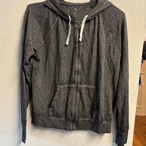 SO  Charcoal Zip-Up jacket